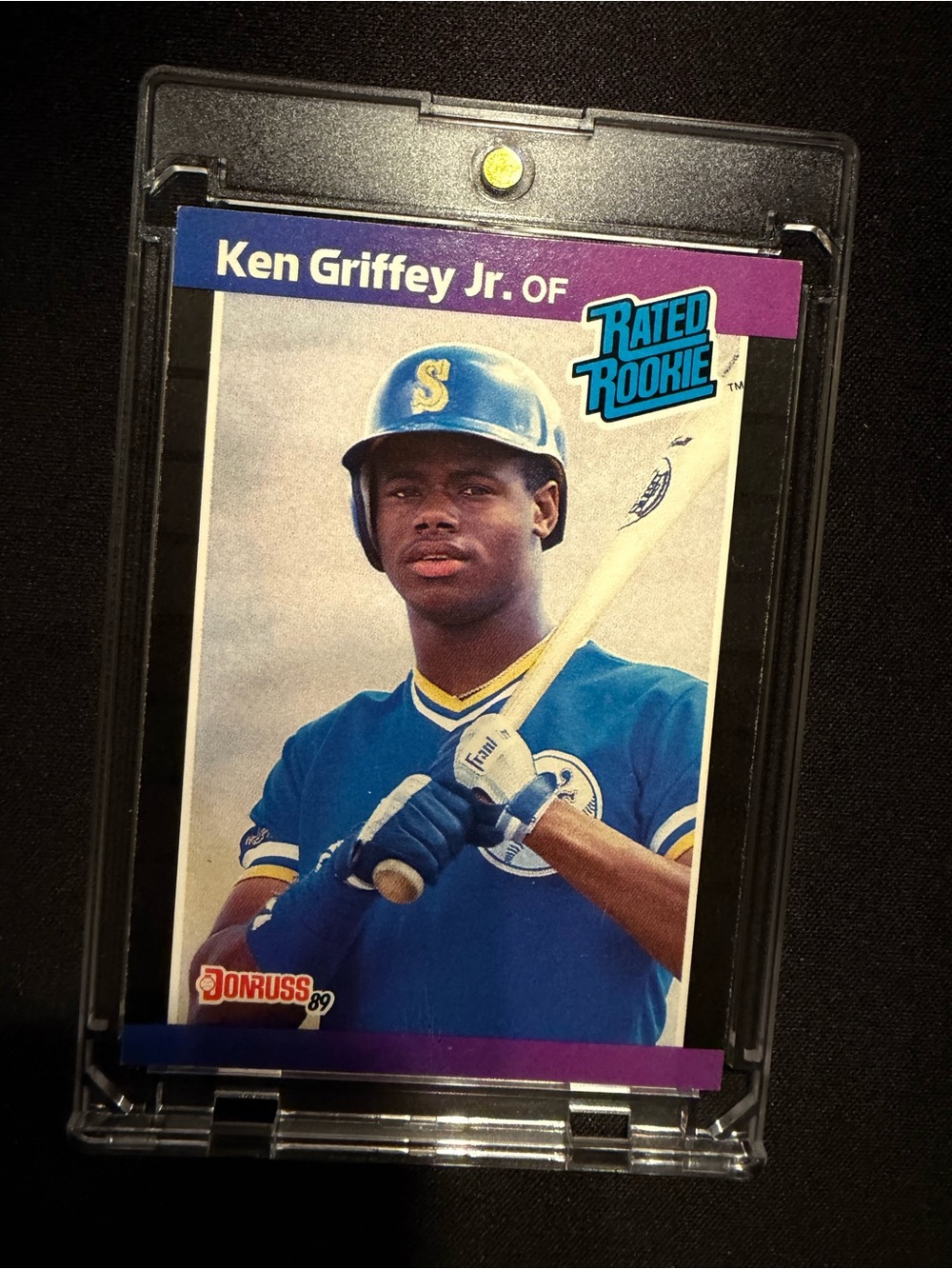 1989 Ken Griffey Jr. Rated Rookie card - Donruss